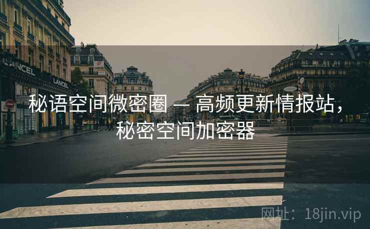秘语空间微密圈 — 高频更新情报站，秘密空间加密器